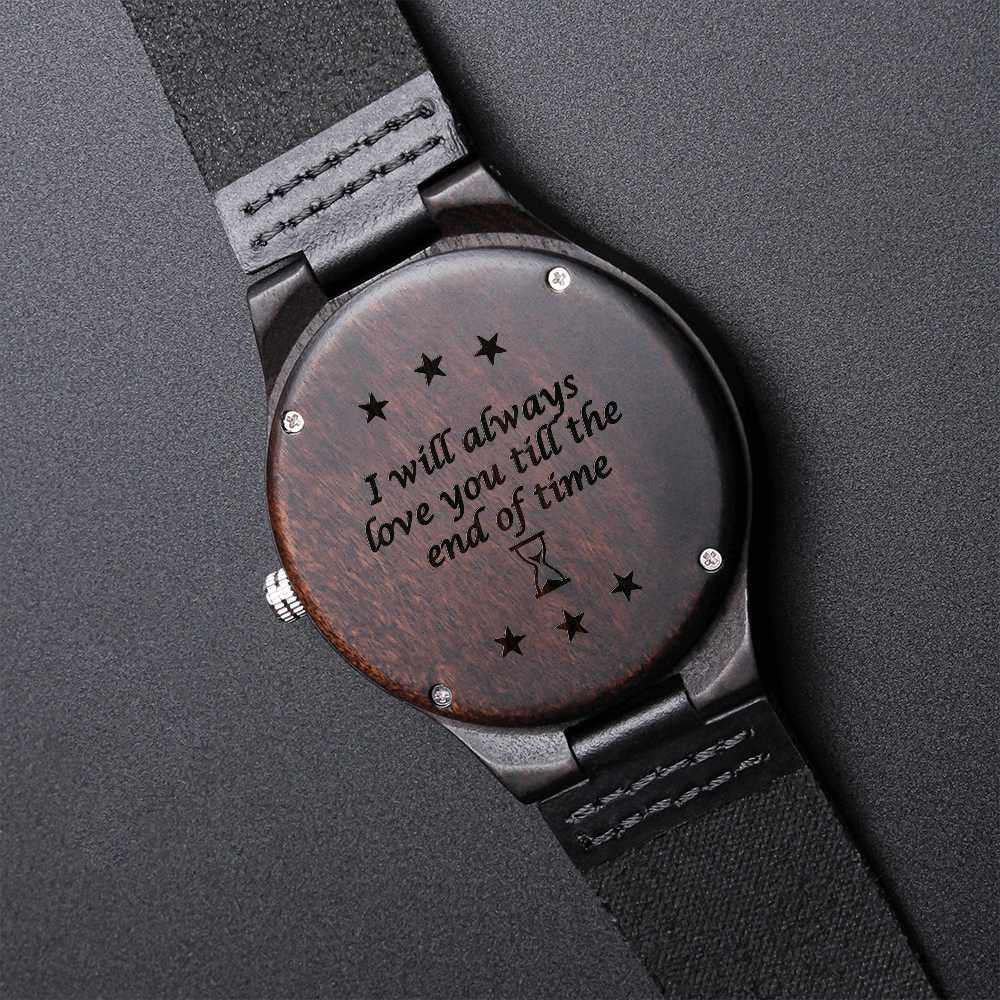 Men's Wood Watch - Gifts for Him
