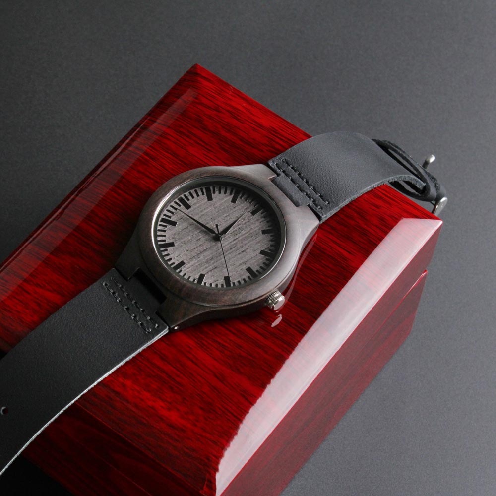 Men's Wood Watch - Gifts for Him