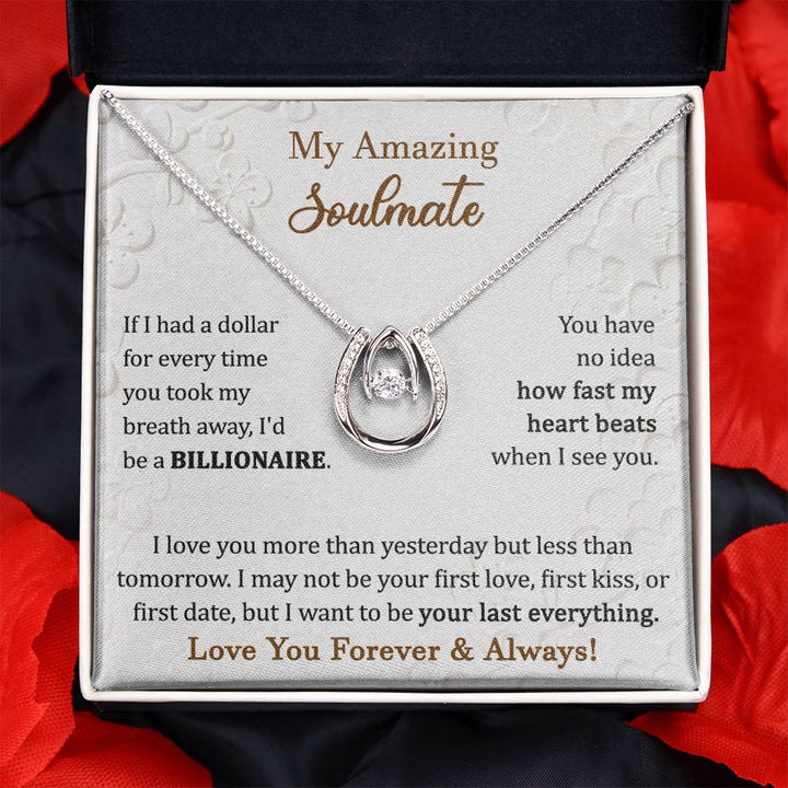Lucky in Love Necklace for Soulmate