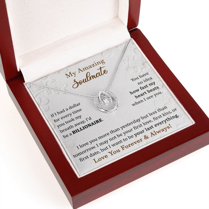Lucky in Love Necklace for Soulmate