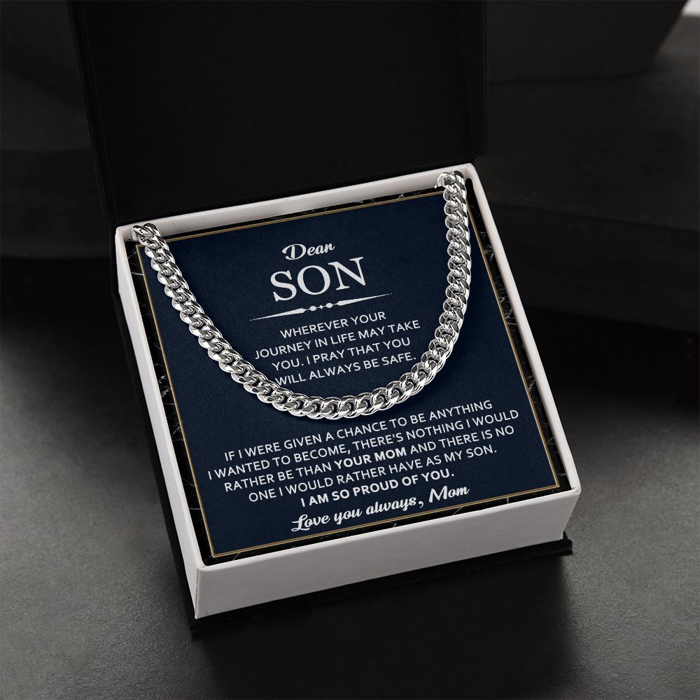 Loving Gift For Son From Mom