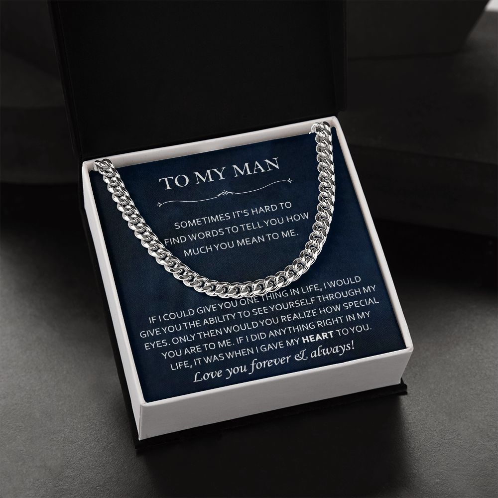 To My Man - You Are Special To Me