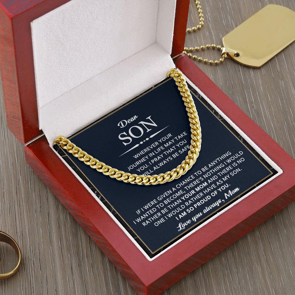 Loving Gift For Son From Mom