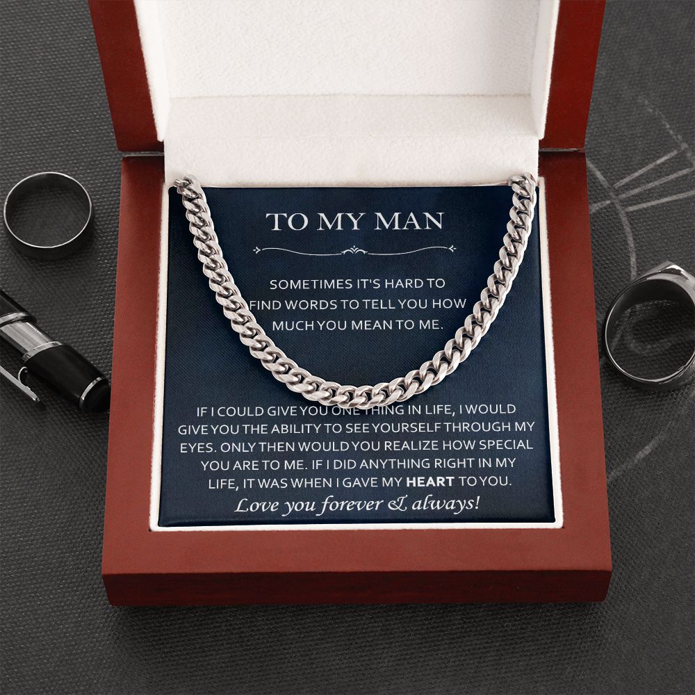 To My Man - You Are Special To Me