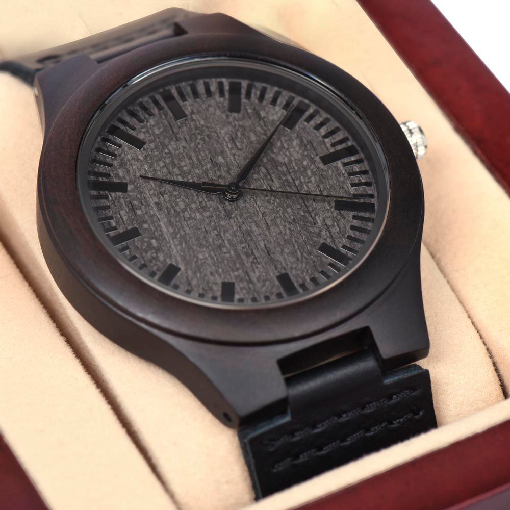 wooden watch for men
