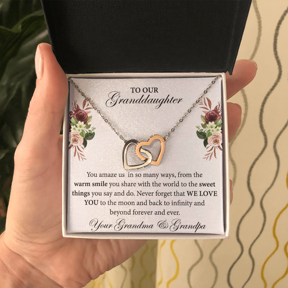 Granddaughter Necklace From Grandparents
