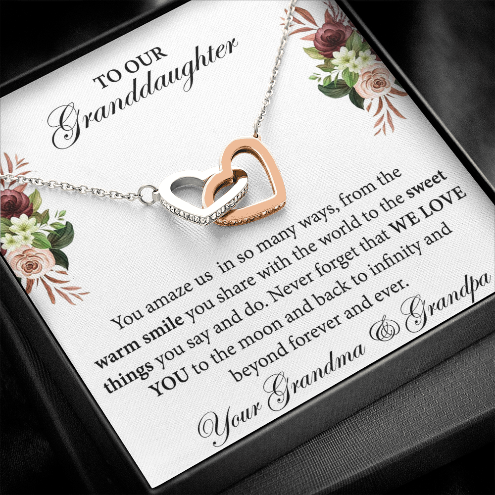 Granddaughter Necklace From Grandparents