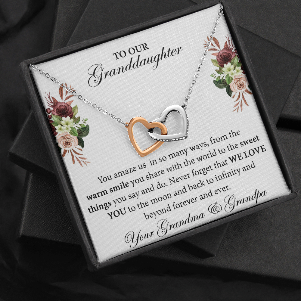 Granddaughter Necklace From Grandparents