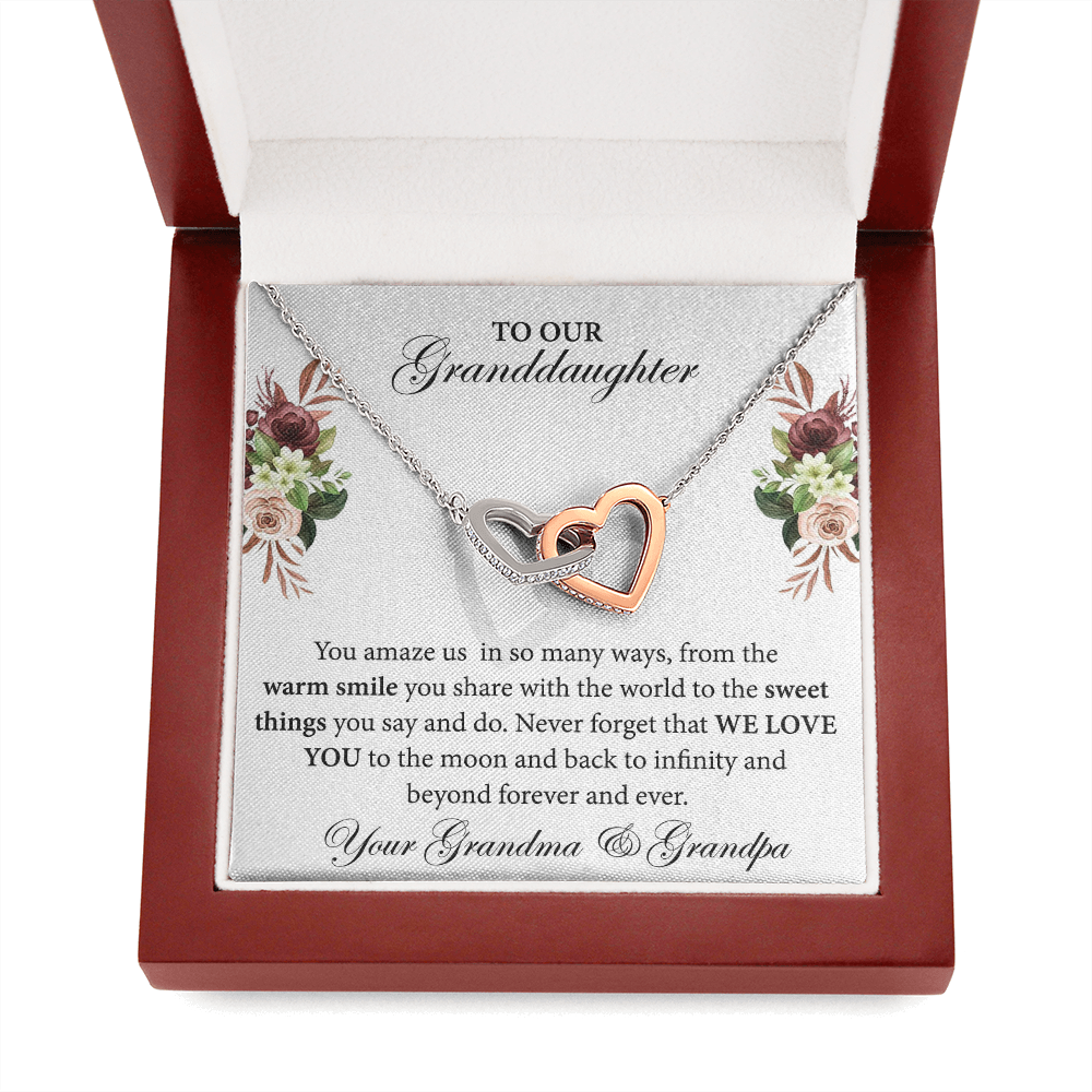 Granddaughter Necklace From Grandparents