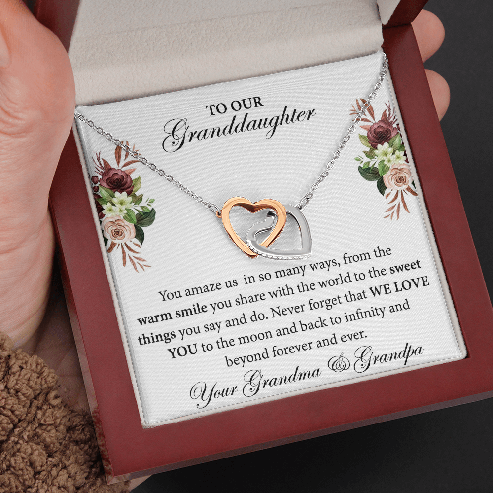 Granddaughter Necklace From Grandparents