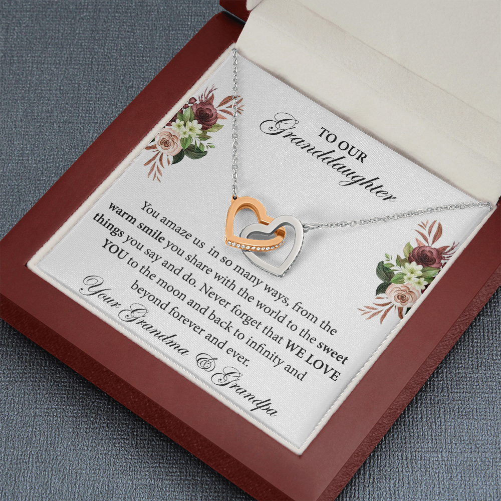 Granddaughter Necklace From Grandparents