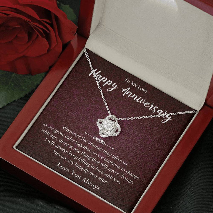 anniversary necklace gift for wife