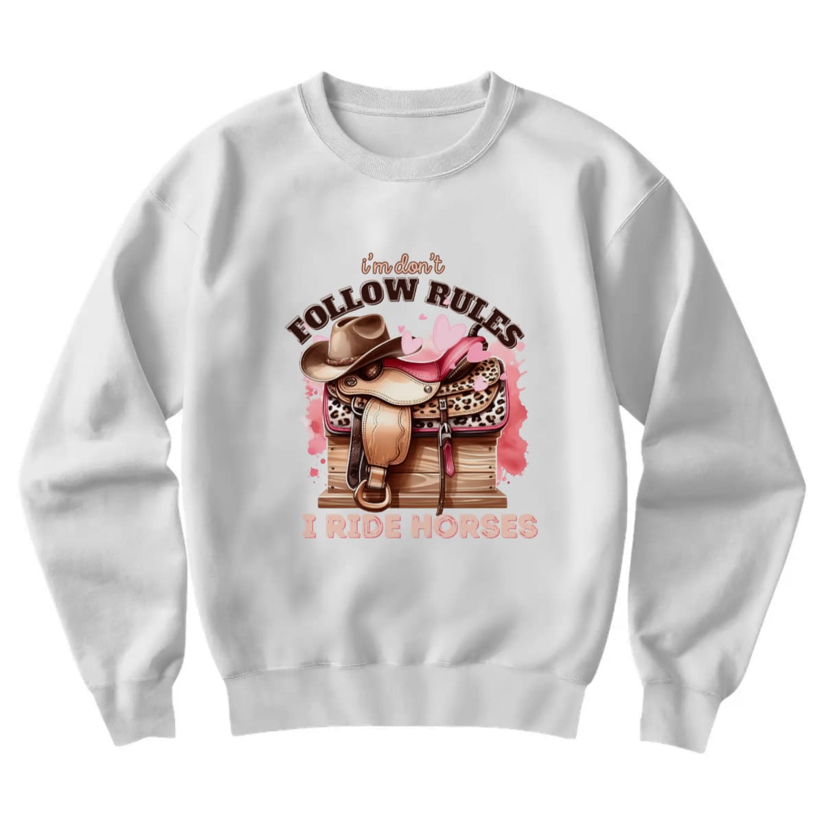 Personalize Your Cowgirl Look - Customizable Sweatshirts