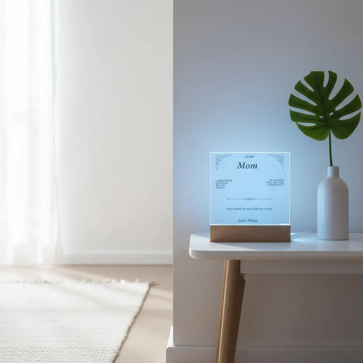 Acrylic Square Plaque