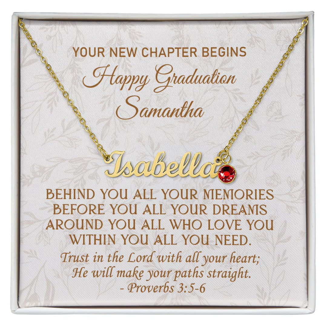 New Beginnings Graduation Gift for Daughter