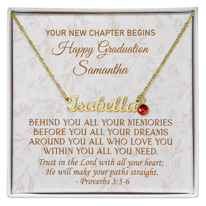 New Beginnings Graduation Gift for Daughter