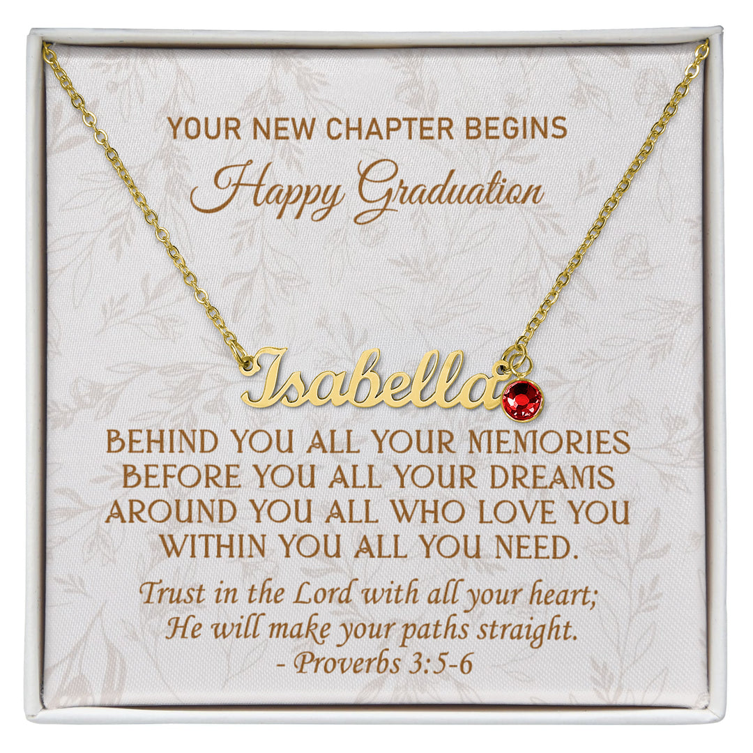 Your Next Chapter Begins - Graduation Gift for Daughter