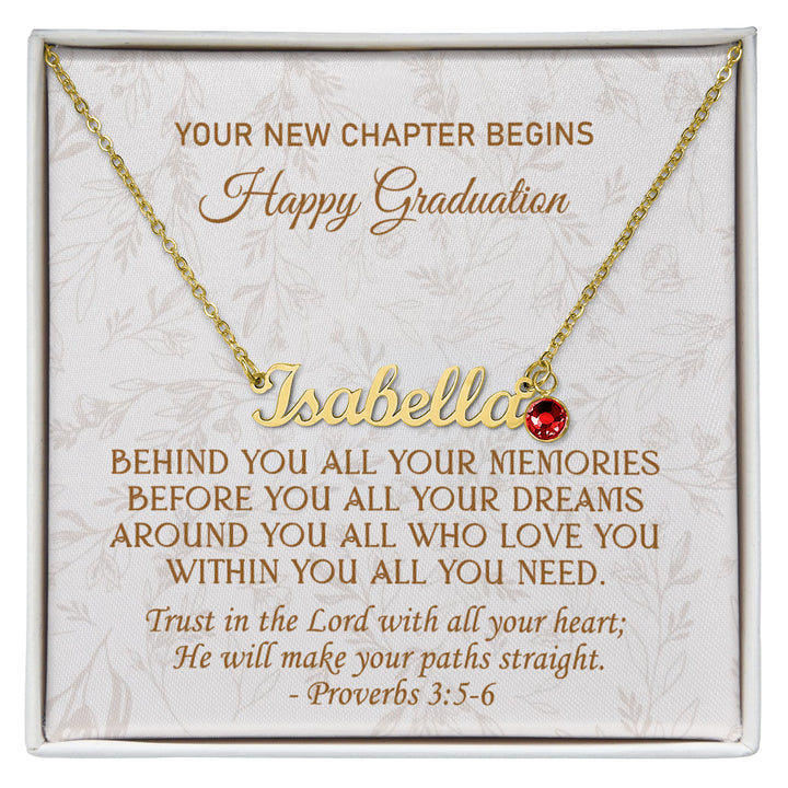 Your Next Chapter Begins - Graduation Gift for Daughter
