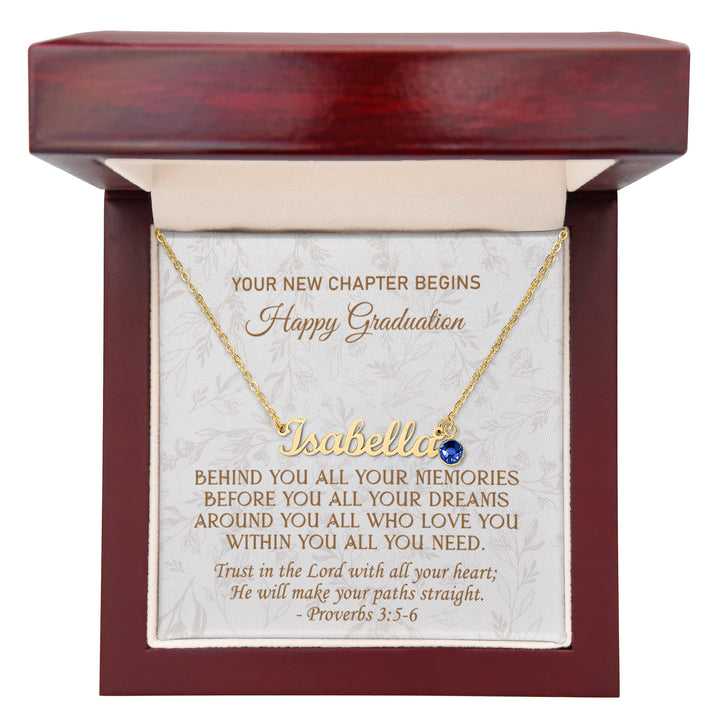 Your Next Chapter Begins - Graduation Gift for Daughter