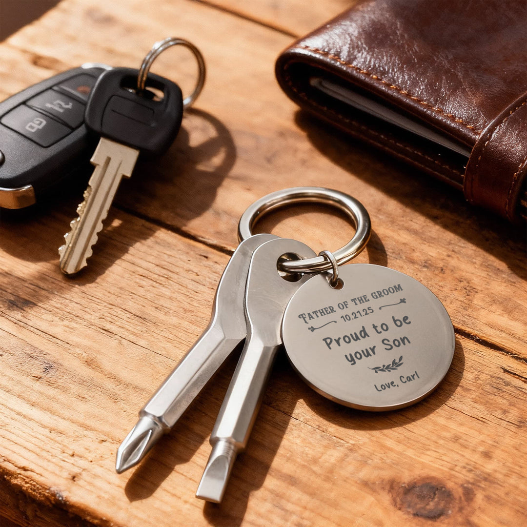 Father of the Groom Keychain
