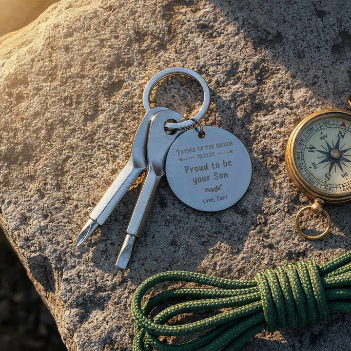 Father of the Groom Keychain