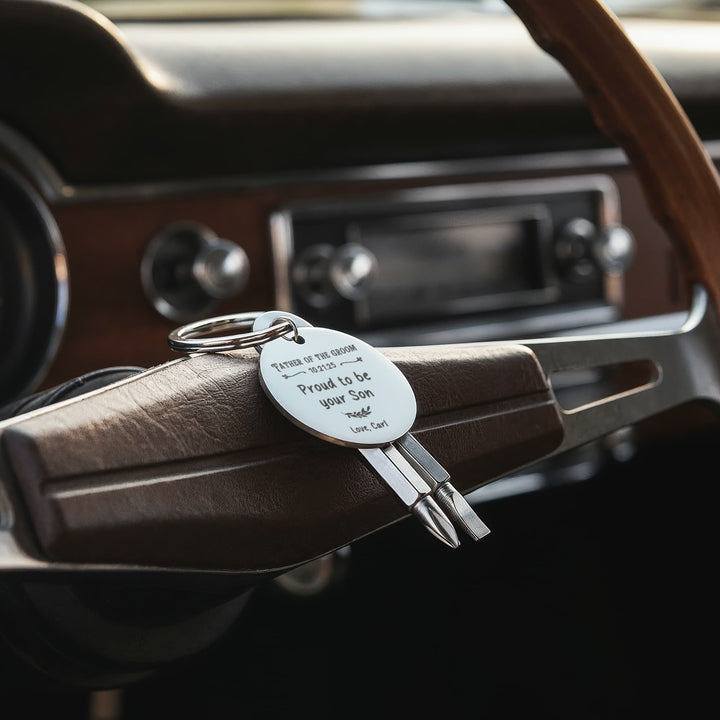 Father of the Groom Keychain
