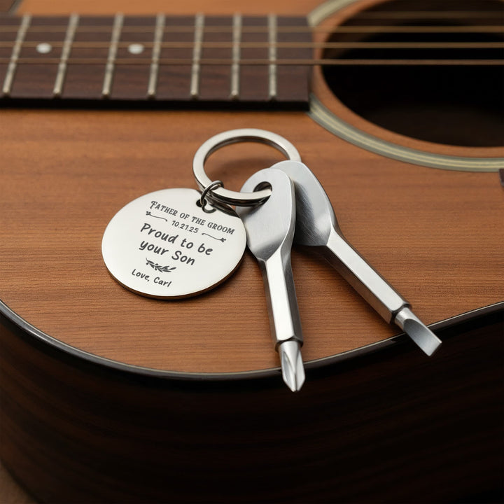 Father of the Groom Keychain