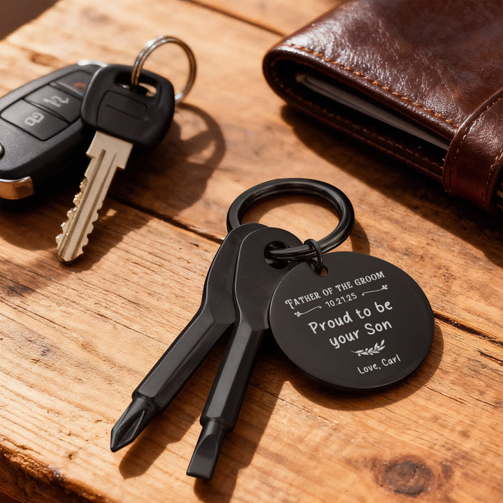 Father of the Groom Keychain