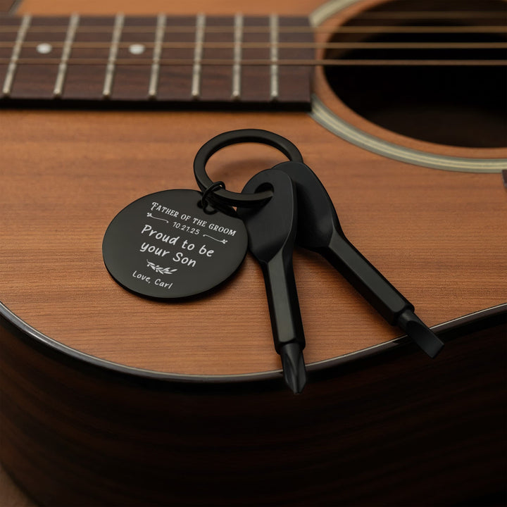 Father of the Groom Keychain