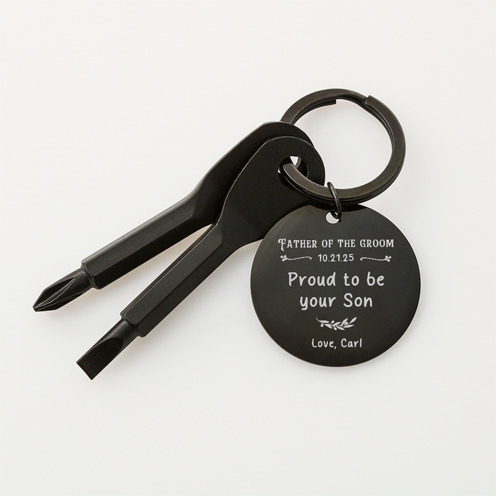 Father of the Groom Keychain