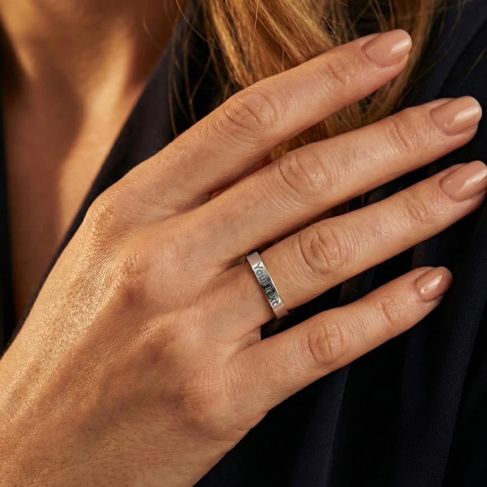 Custom Engraved Ring