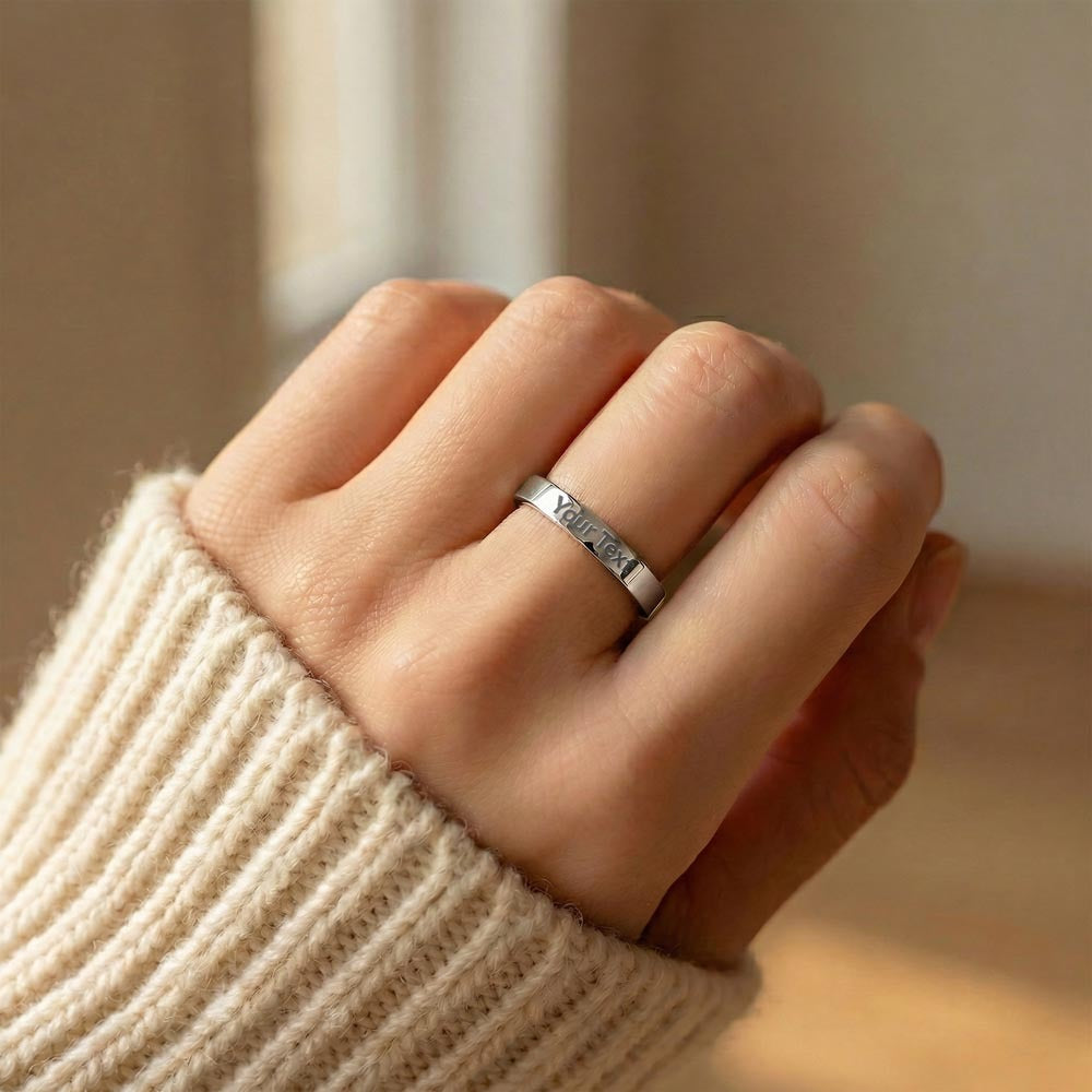 Custom Engraved Ring