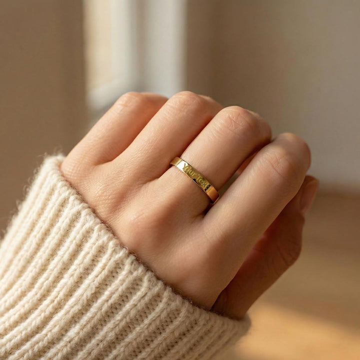Custom Engraved Ring