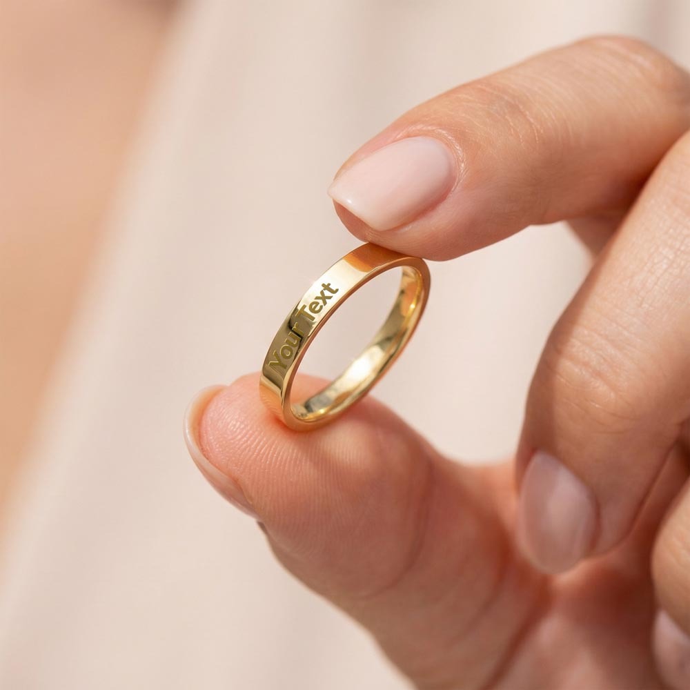 Custom Engraved Ring