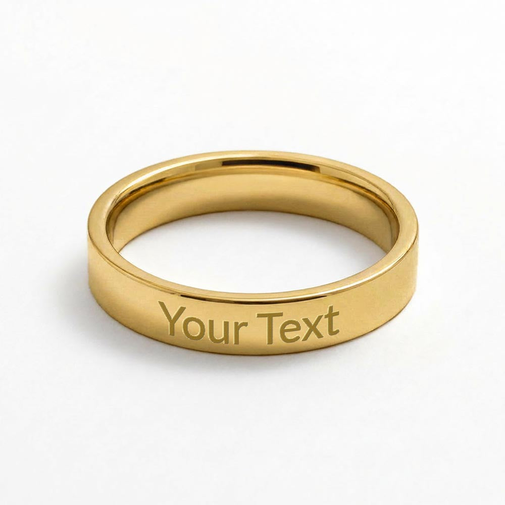 Custom Engraved Ring