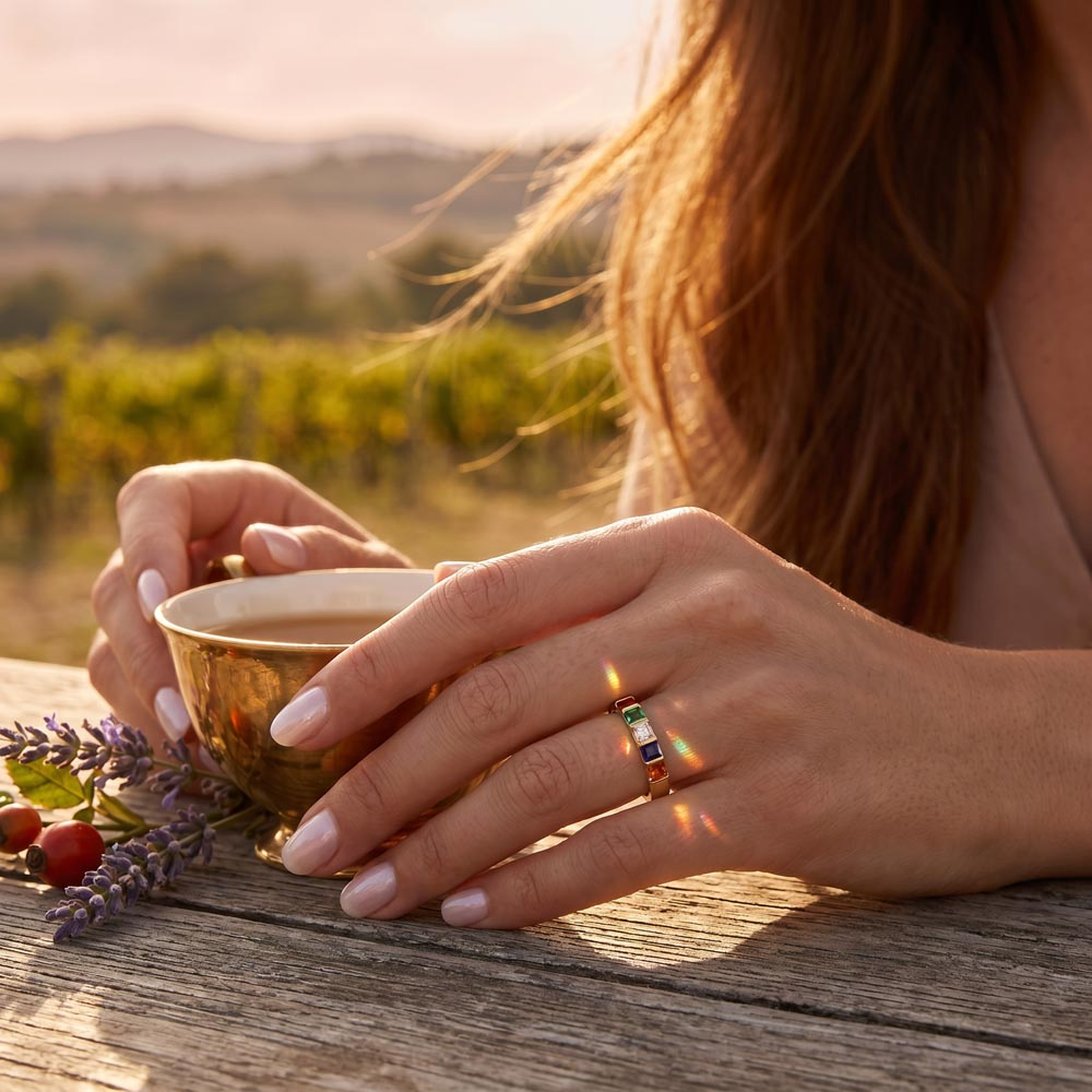 Mother Daughter Ring