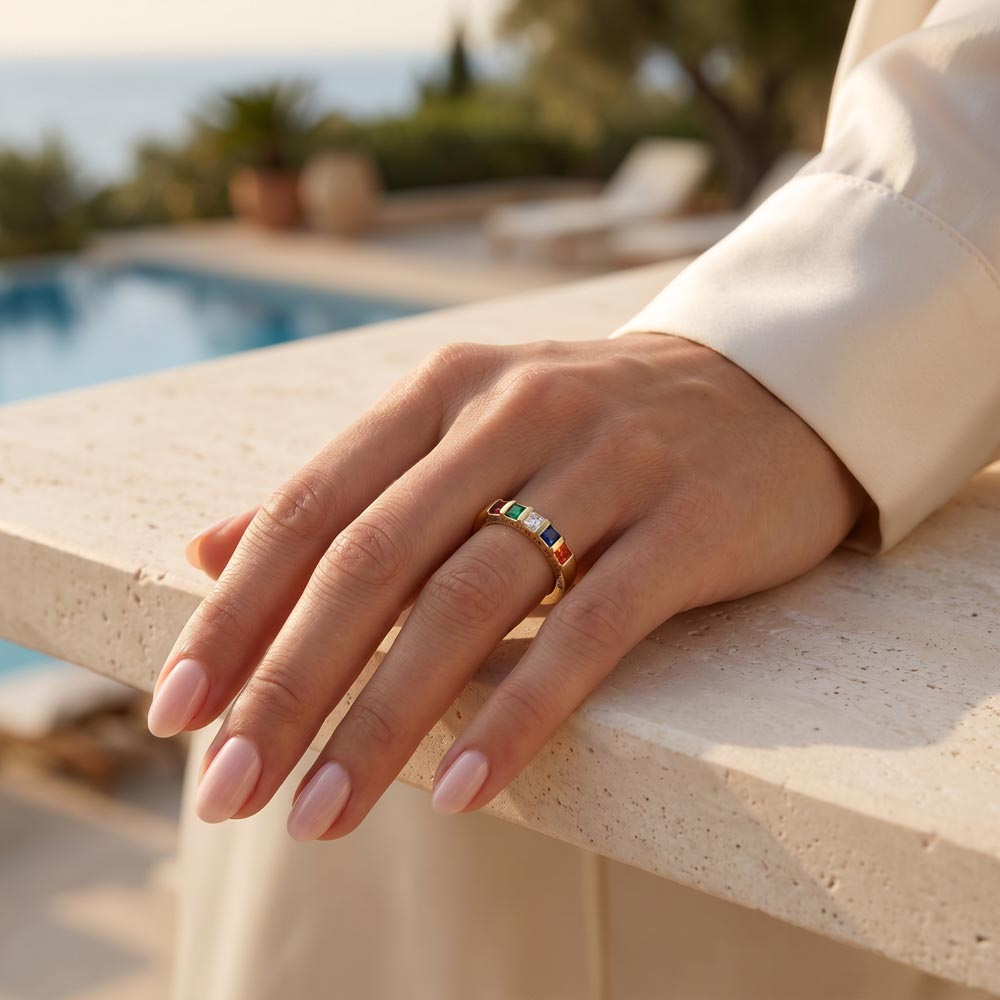 Mother Daughter Ring