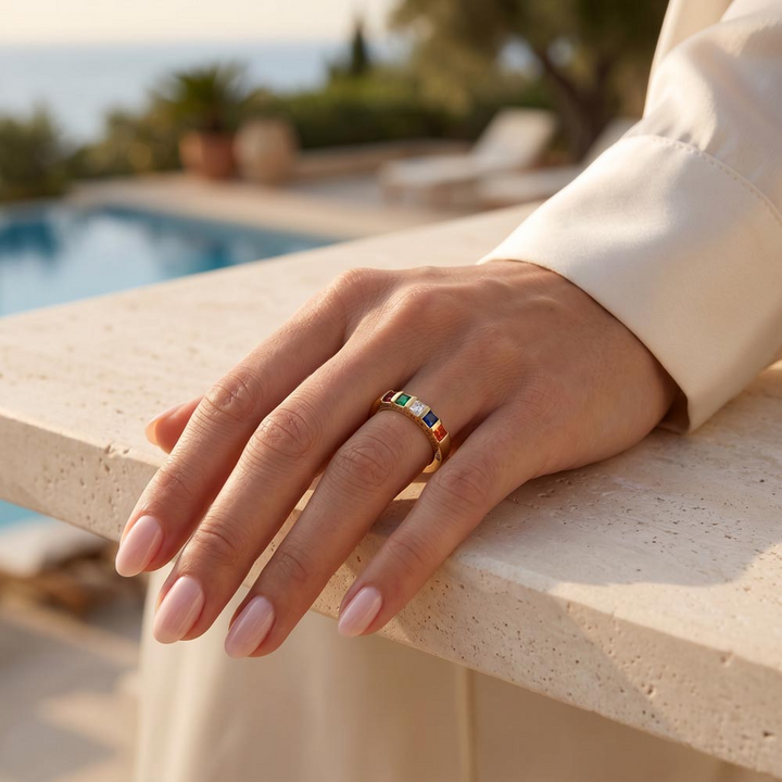 Mother Daughter Ring
