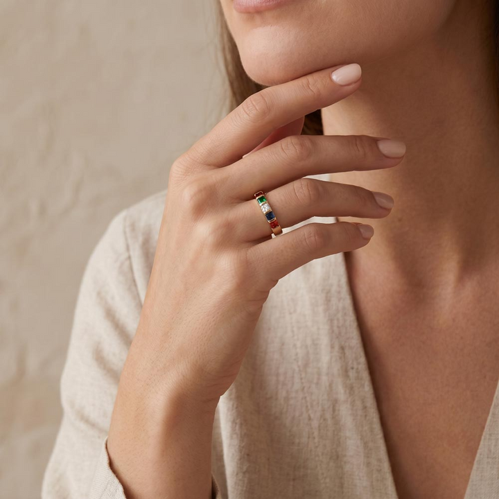 Mother Daughter Ring