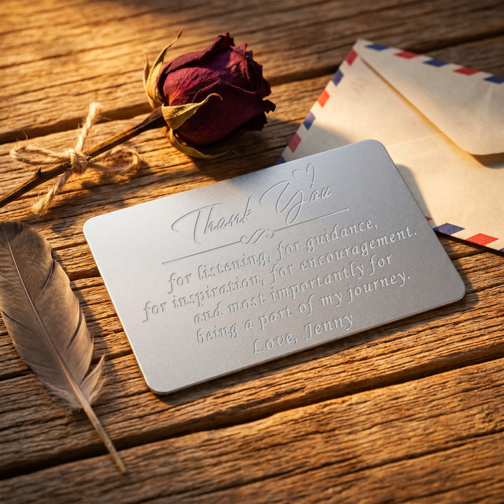 Personalized Thank You Gift Cards