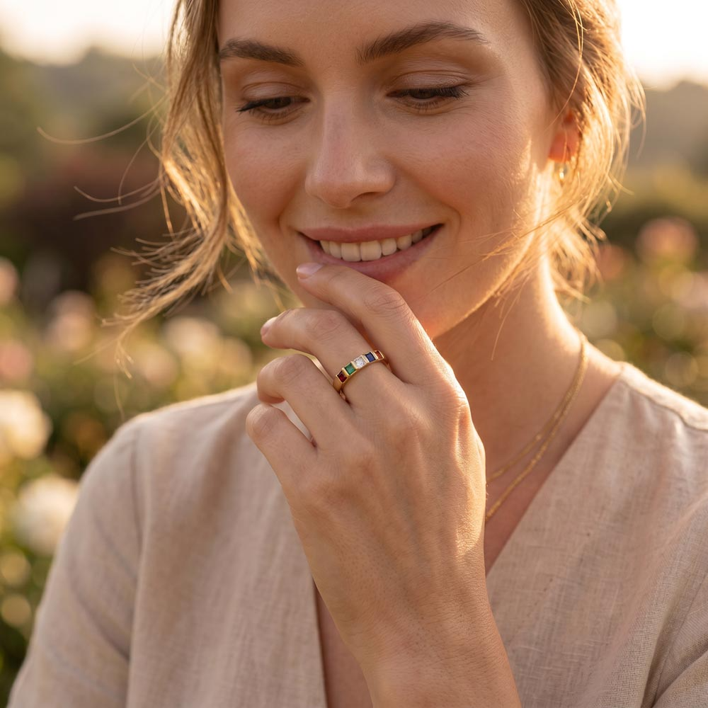 Mother Daughter Ring