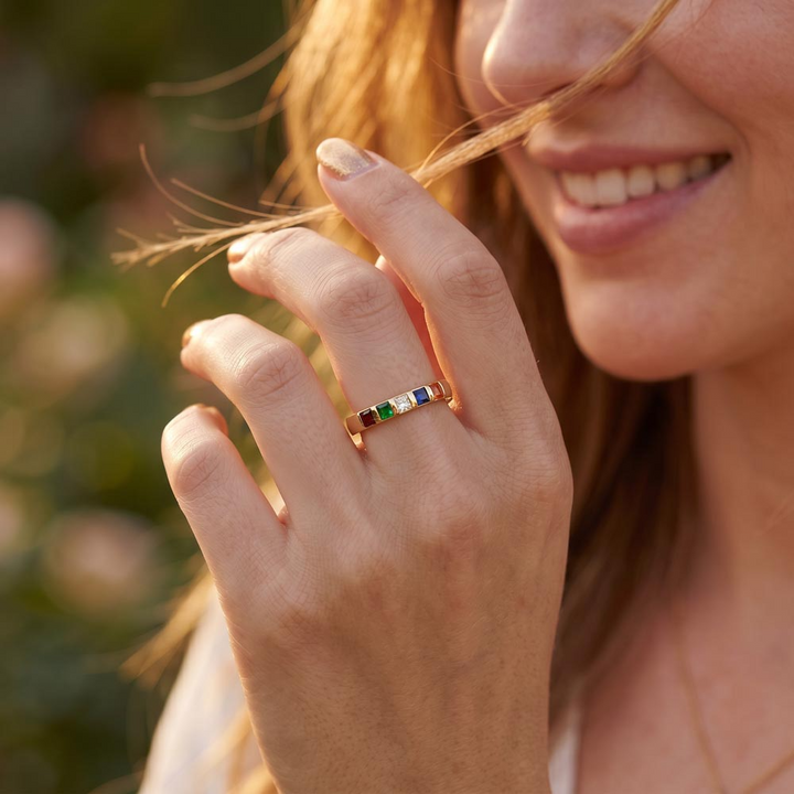 Mother Daughter Ring