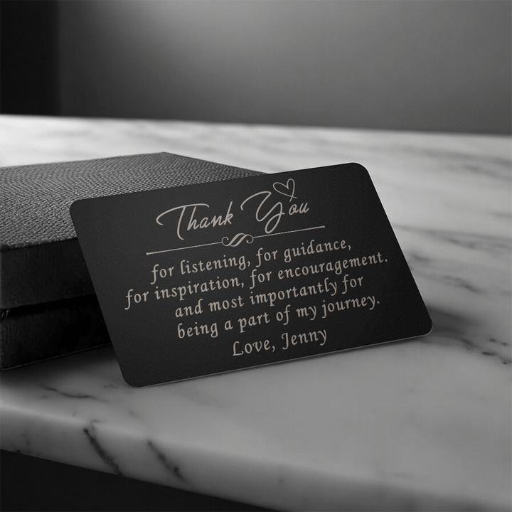 Personalized Thank You Gift Cards