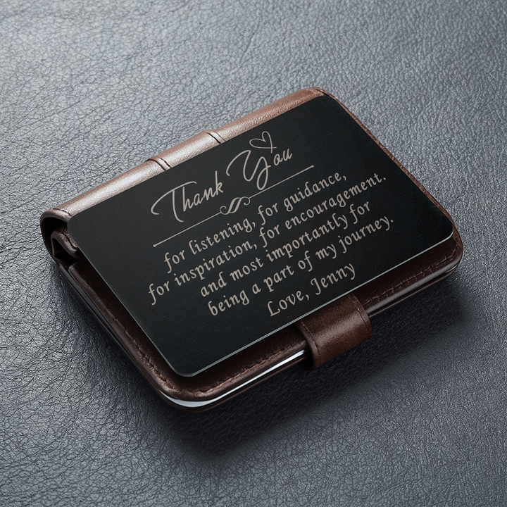 Personalized Thank You Gift Cards