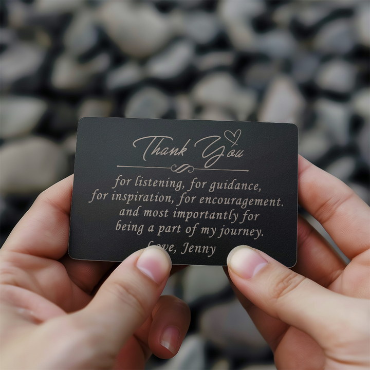 Personalized Thank You Gift Cards