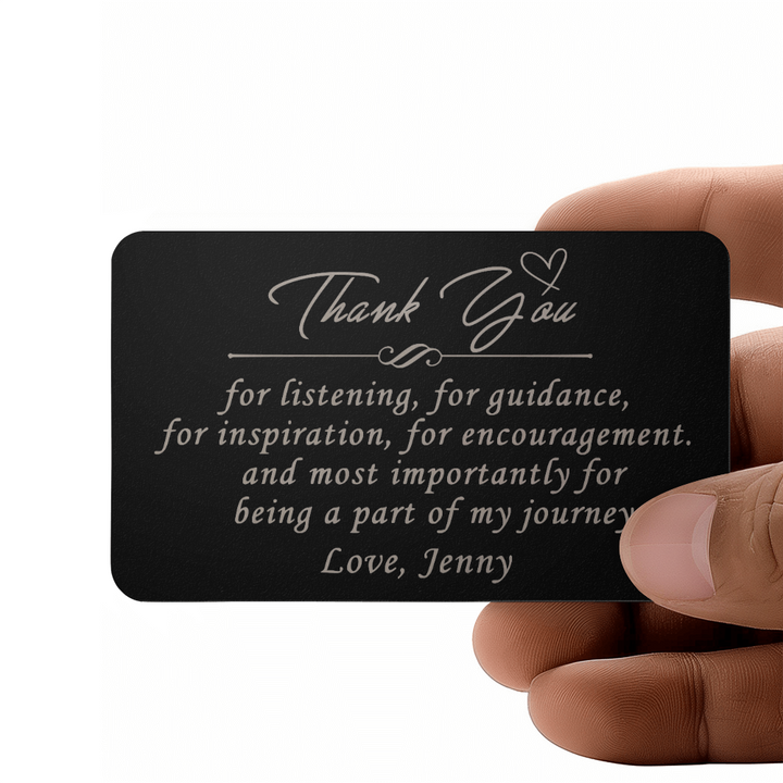 Personalized Thank You Gift Cards