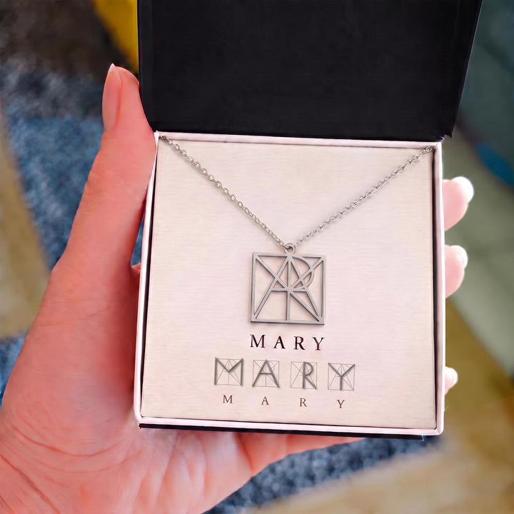 Custom Logo Name Necklace