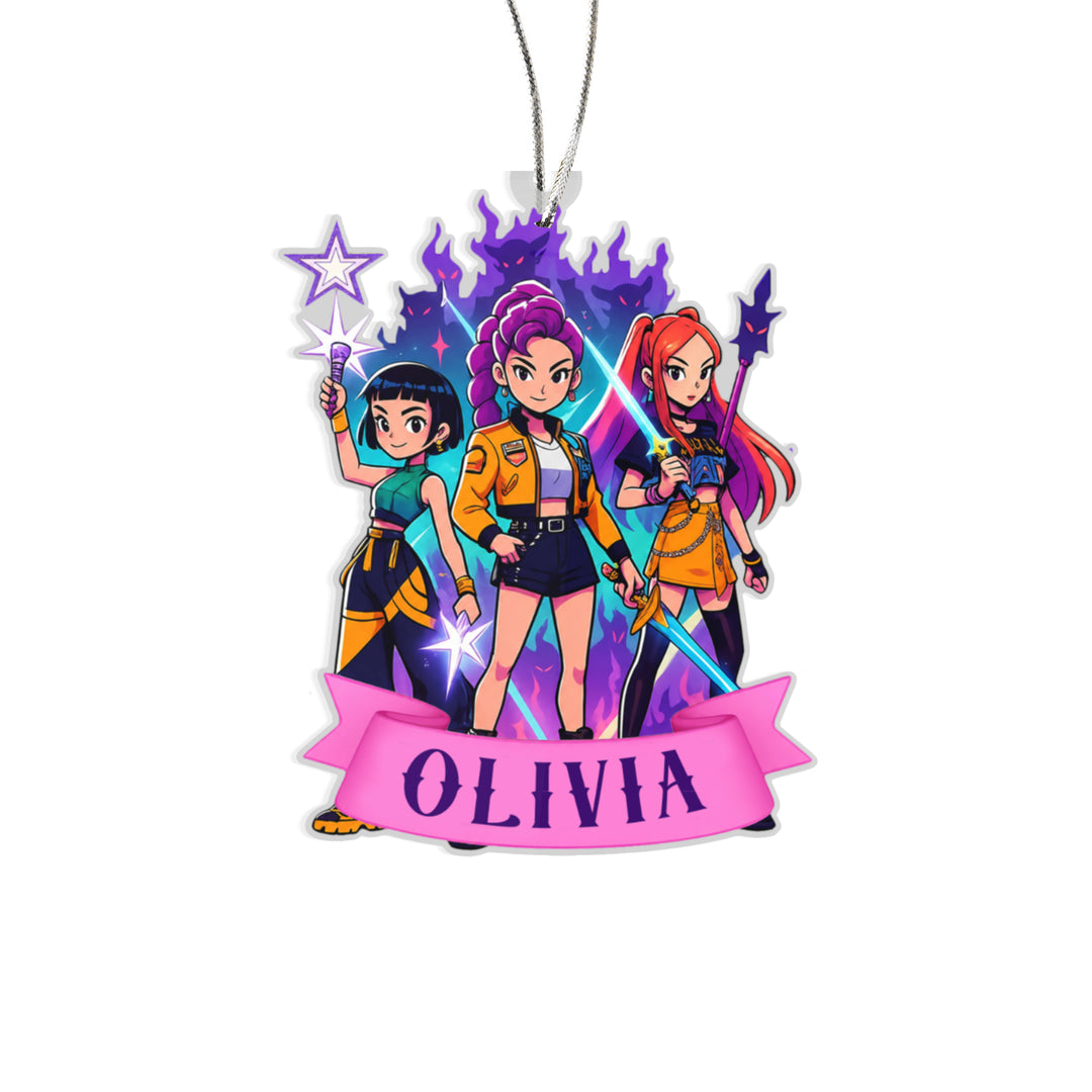 Huntrix Christmas Ornament