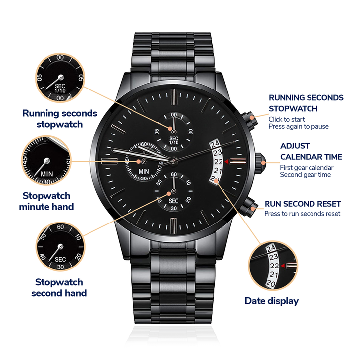 Personalized Graduation Gift Watch for Him
