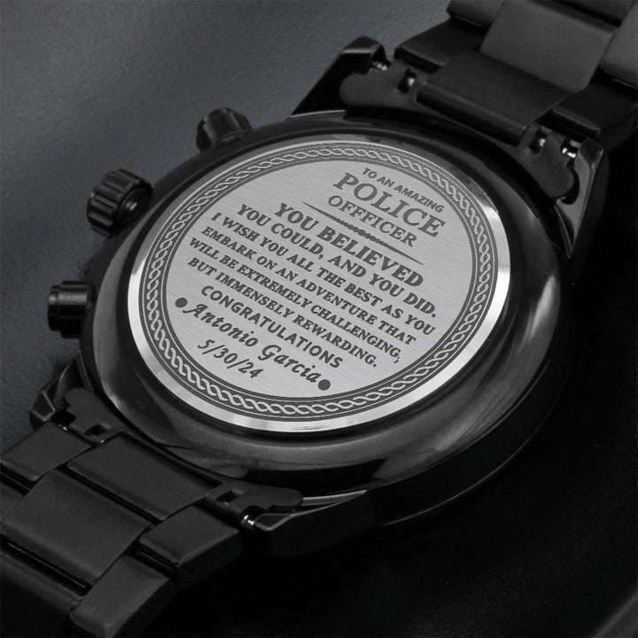Personalized Police Officer Gift